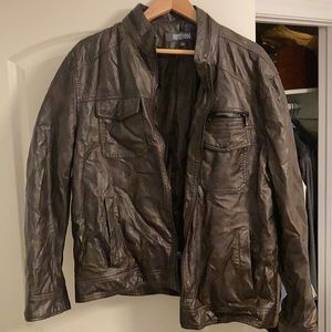 Kenneth Cole reaction leather jacket
